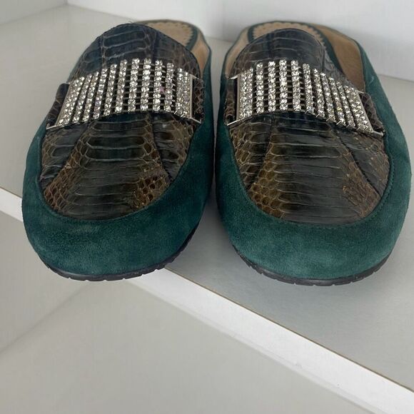 Donald J Pliner Slip On Loafers Mules - Picture 4 of 10